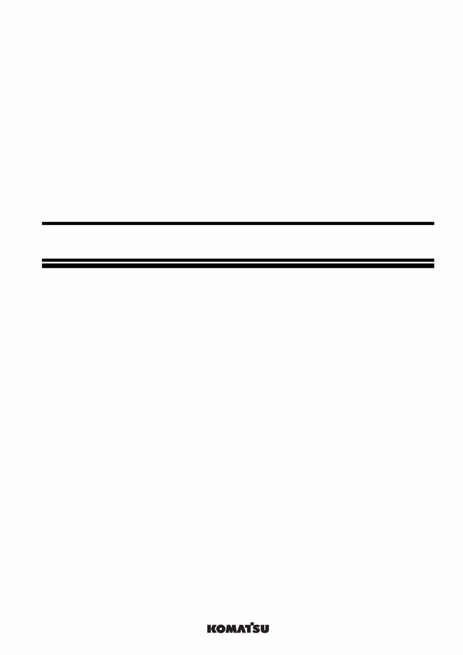 Komatsu D51EXi-22, D51PXi-22 Crawler Dozer Service Repair Shop Manual preview img 3