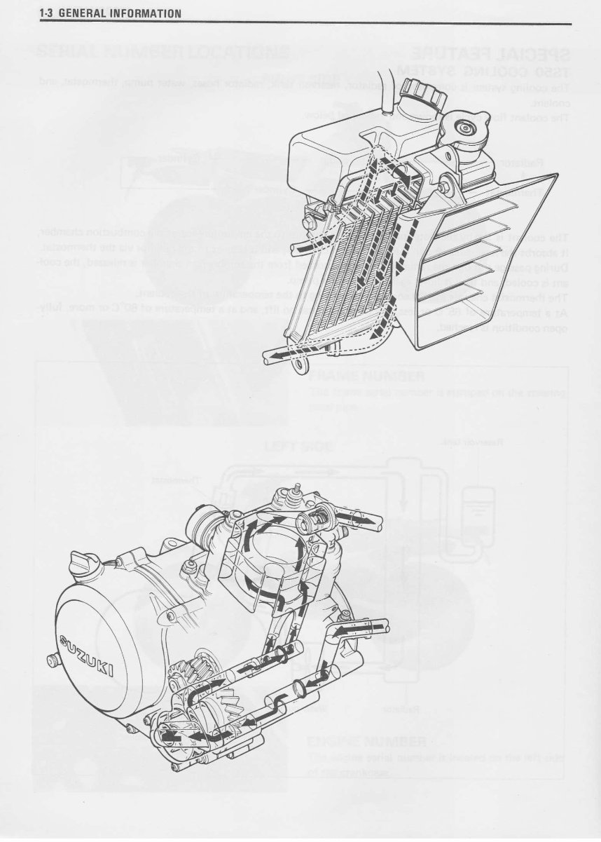 1982-1986 Suzuki TS50 TS-50 Motorcycle Service & Repair Manual preview img 7