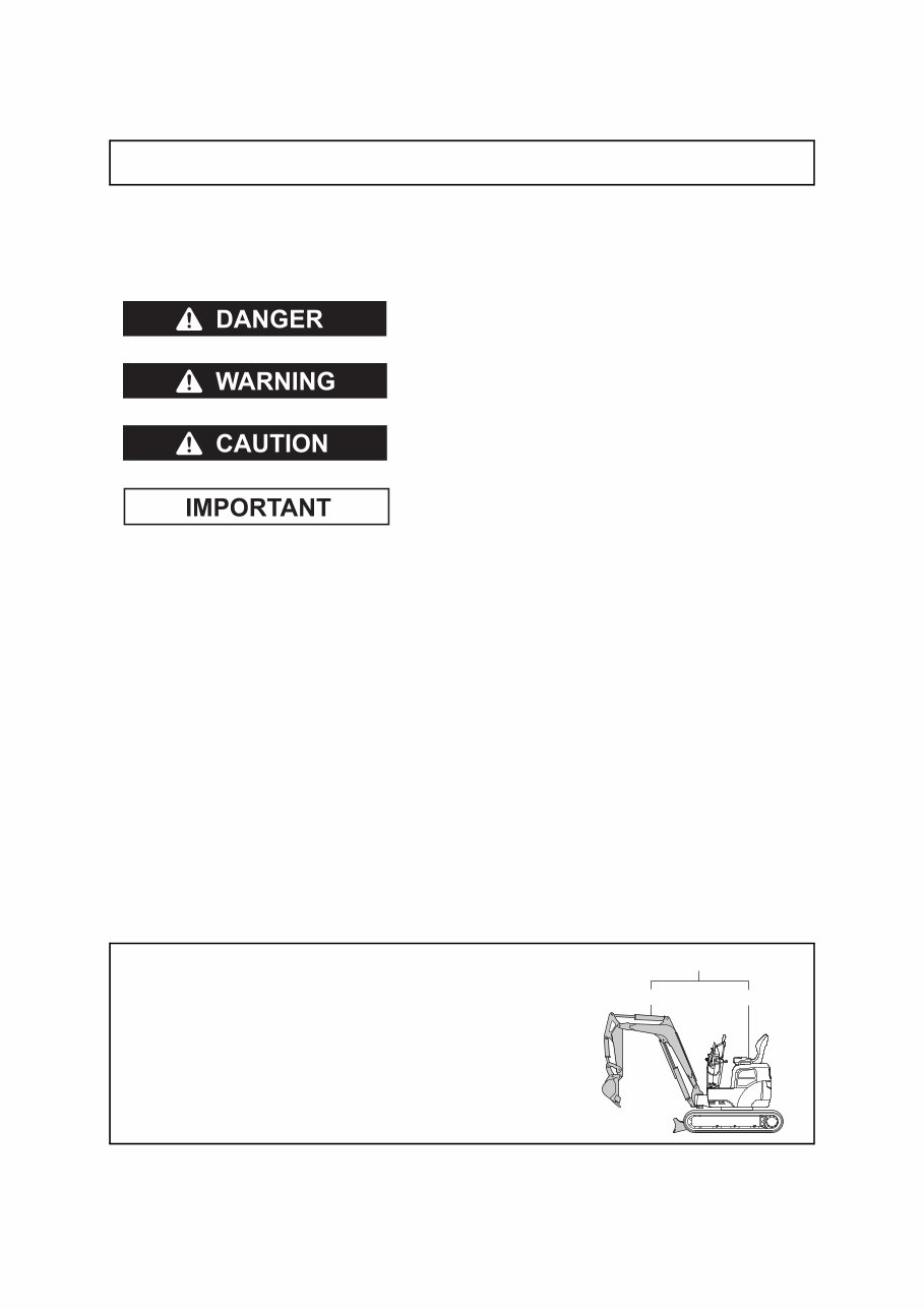 Yanmar ViO 10.0 (EP) Excavator Operation & Maintenance Manual preview img 6