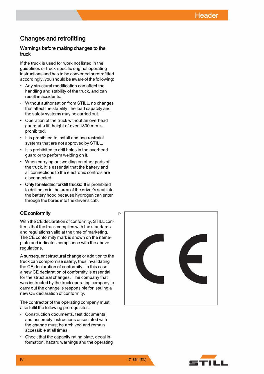 STILL Electric Forklift Truck RX60-25, RX60-30, RX60-35, RX60-40, RX60-45, RX60-50 Service Repair Workshop Manual preview img 6
