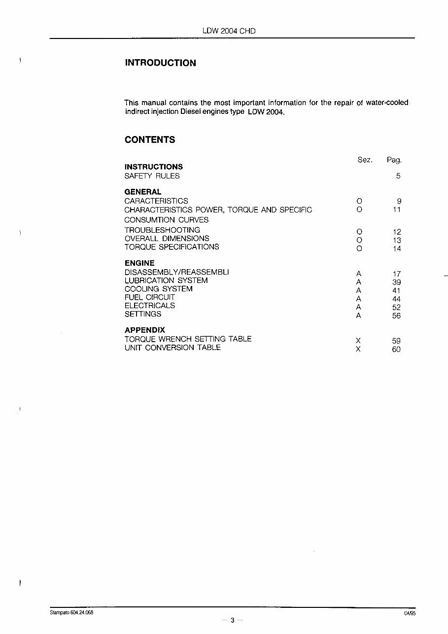 2004 OM LDW CHD Engine D15-D18 For Lift Trucks Service & Repair Manual preview img 3