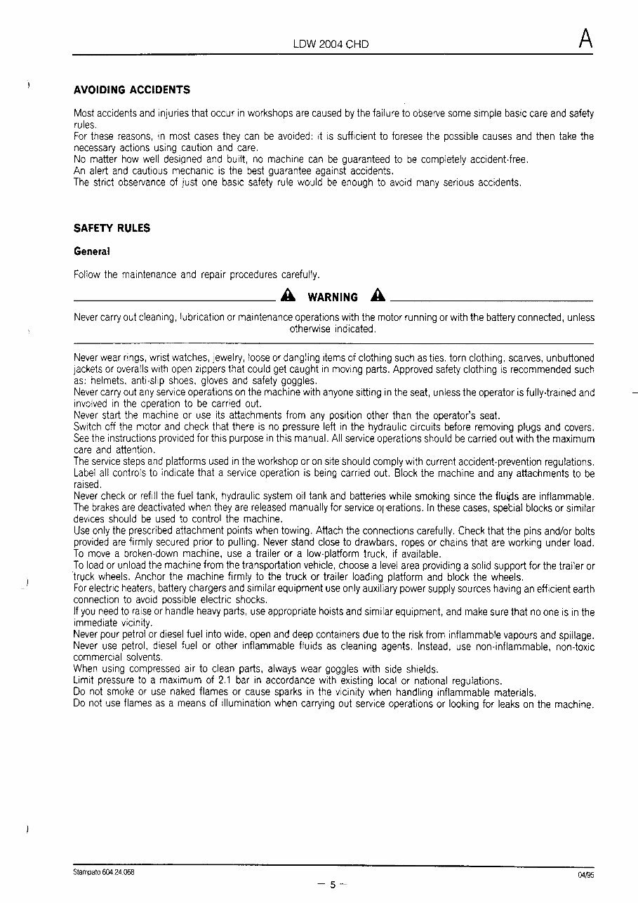 2004 OM LDW CHD Engine D15-D18 For Lift Trucks Service & Repair Manual preview img 5