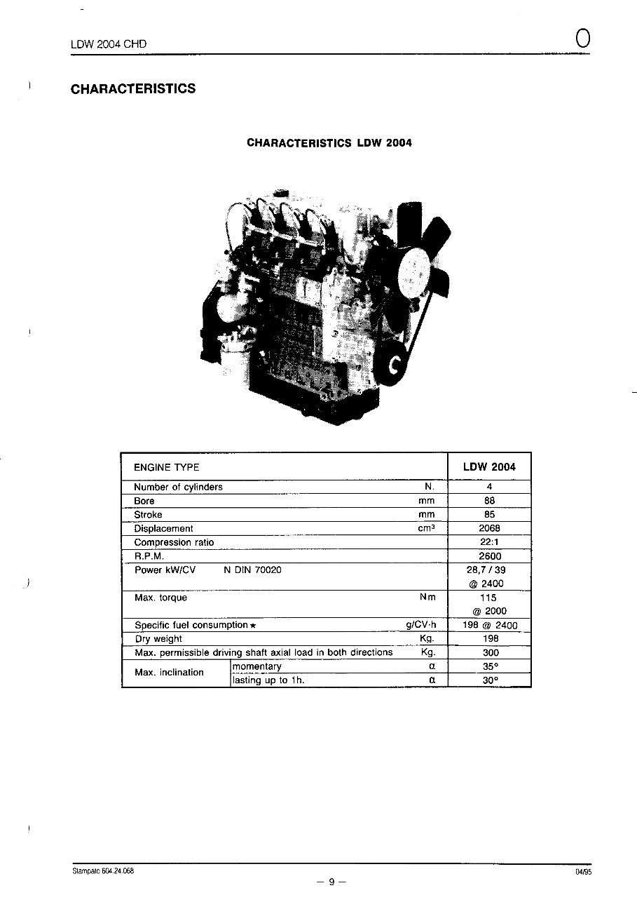 2004 OM LDW CHD Engine D15-D18 For Lift Trucks Service & Repair Manual preview img 9