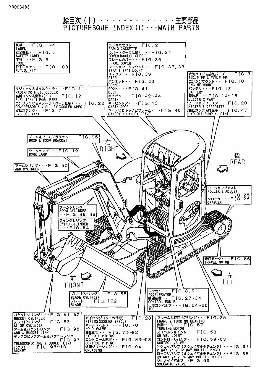 Yanmar Vio40-1 Crawler Backhoe Parts Catalog Manual preview img 5