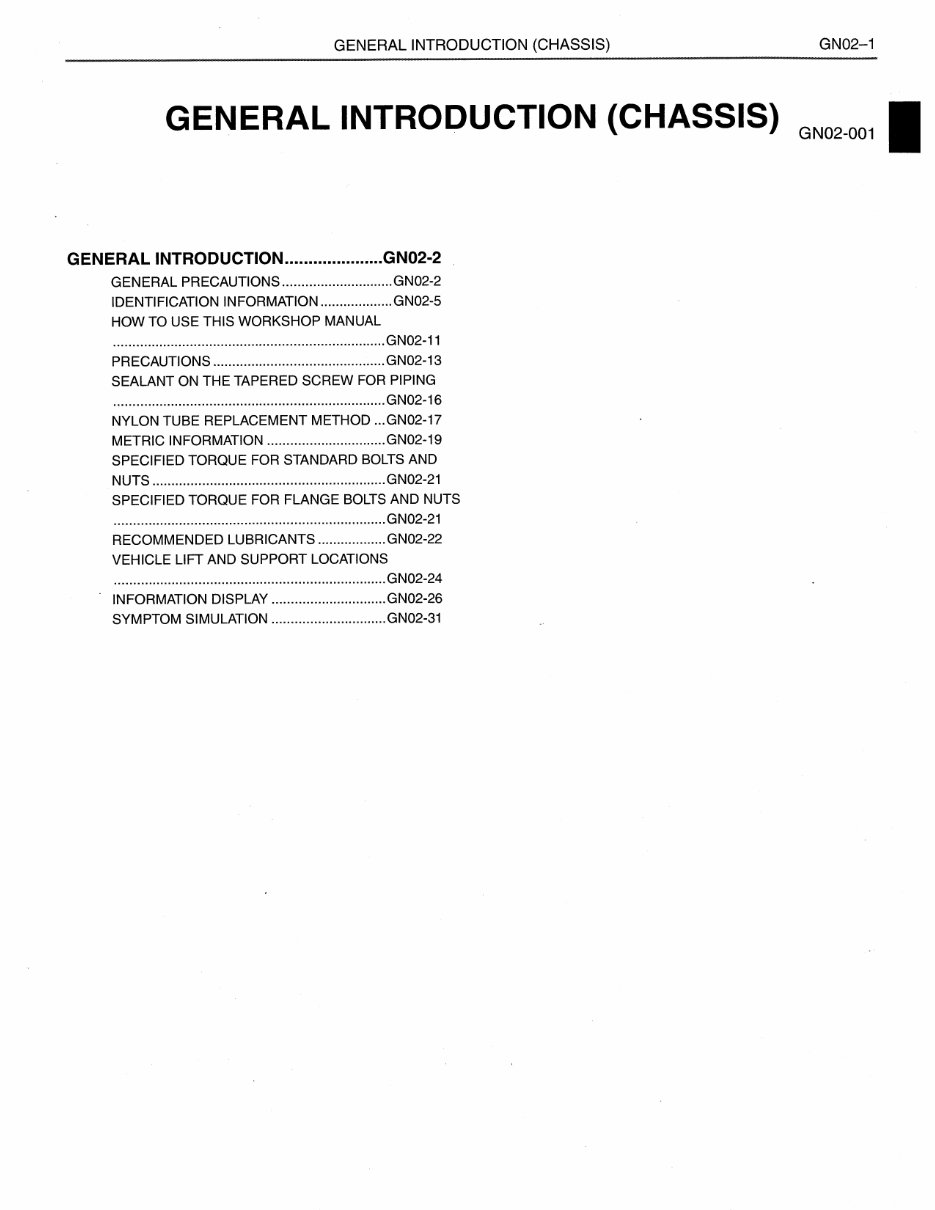 2009 Hino Trucks Engine & Chassis Service & Repair Manual preview img 8