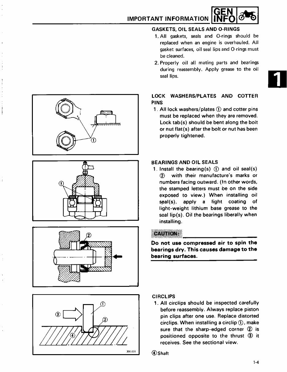 1985-1989 Yamaha YZ80 Motorcycle Service & Repair Manual preview img 9