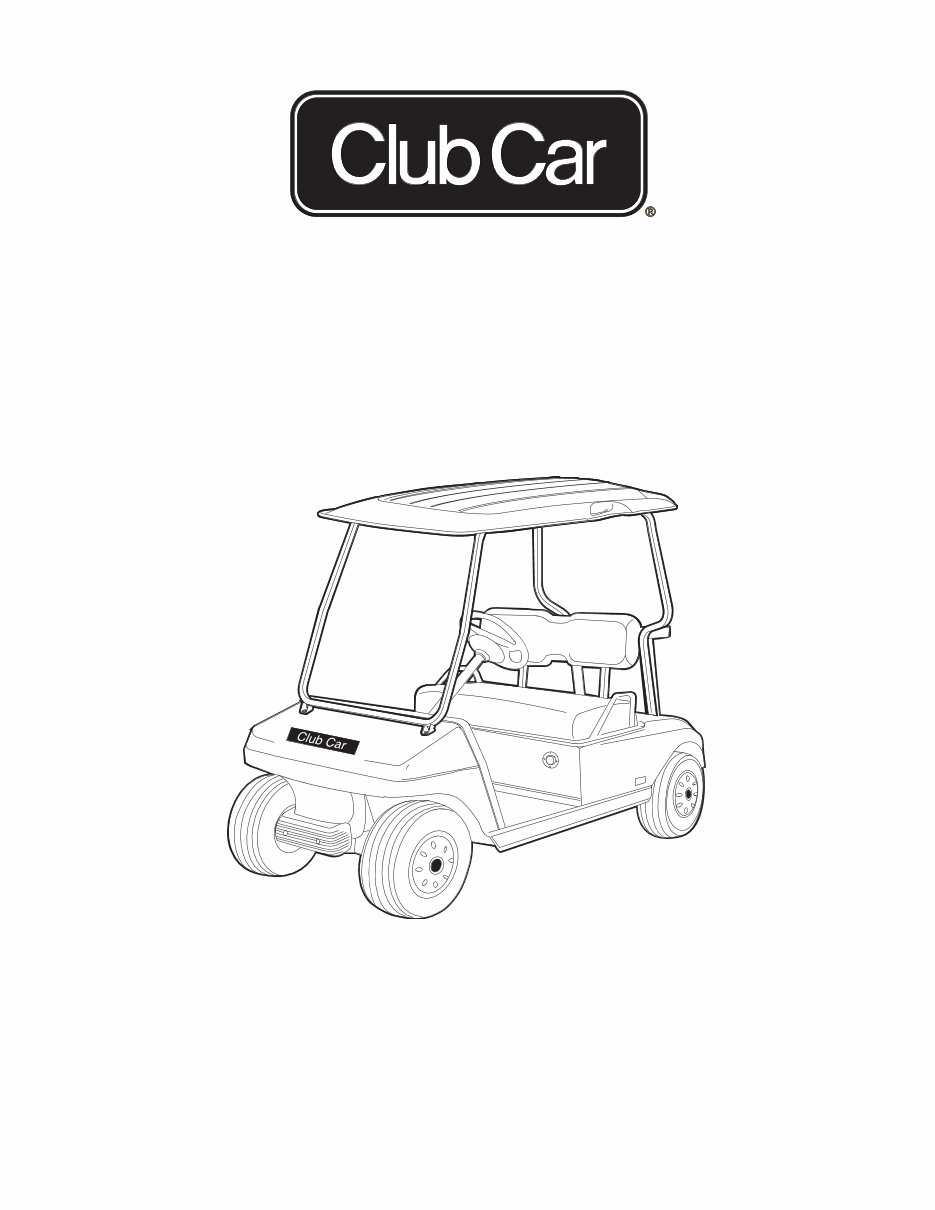 2006 Club Car DS Golf Cart Illustrated Parts List preview img 1