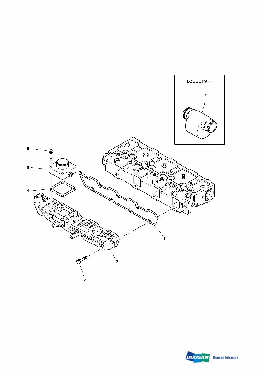 DAEWOO DOOSAN SOLAR 55-V PLUS MINI Crawler Excavator Service Parts Catalogue Manual preview img 10