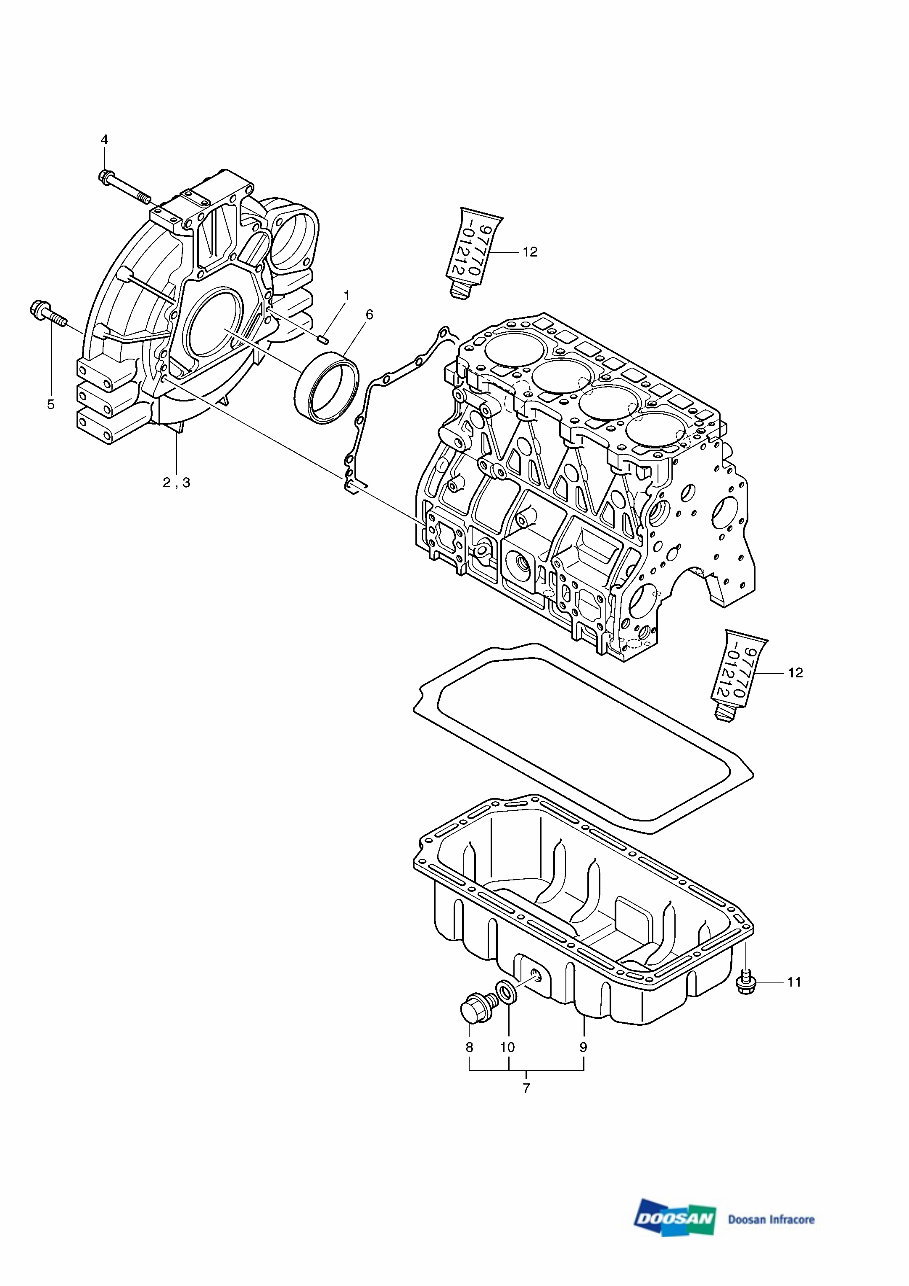 DAEWOO DOOSAN SOLAR 55-V PLUS MINI Crawler Excavator Service Parts Catalogue Manual preview img 5