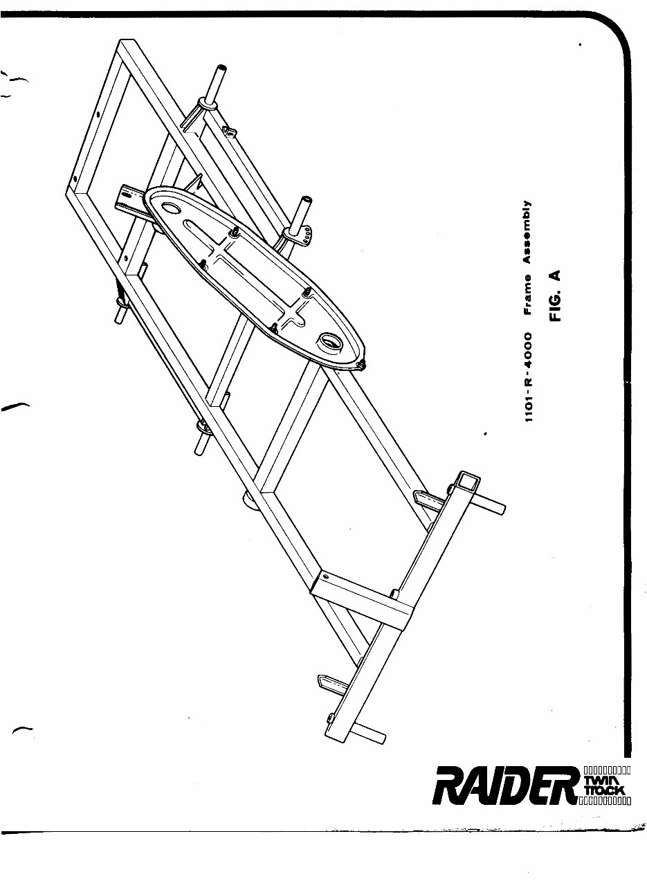 Raider snowmobile double eagle factory parts manual preview img 1