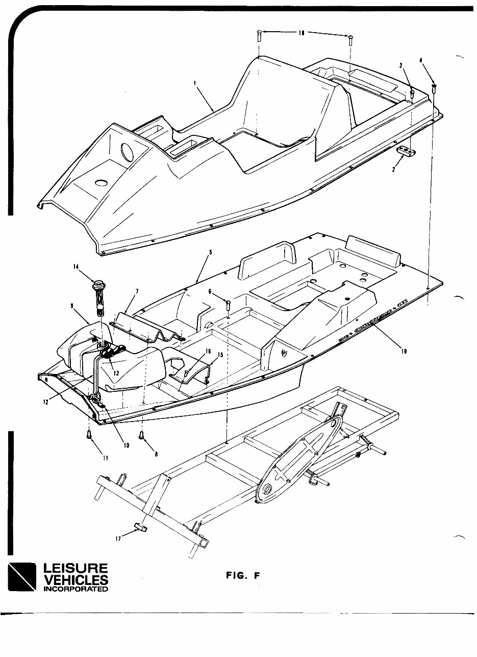 Raider snowmobile double eagle factory parts manual preview img 10
