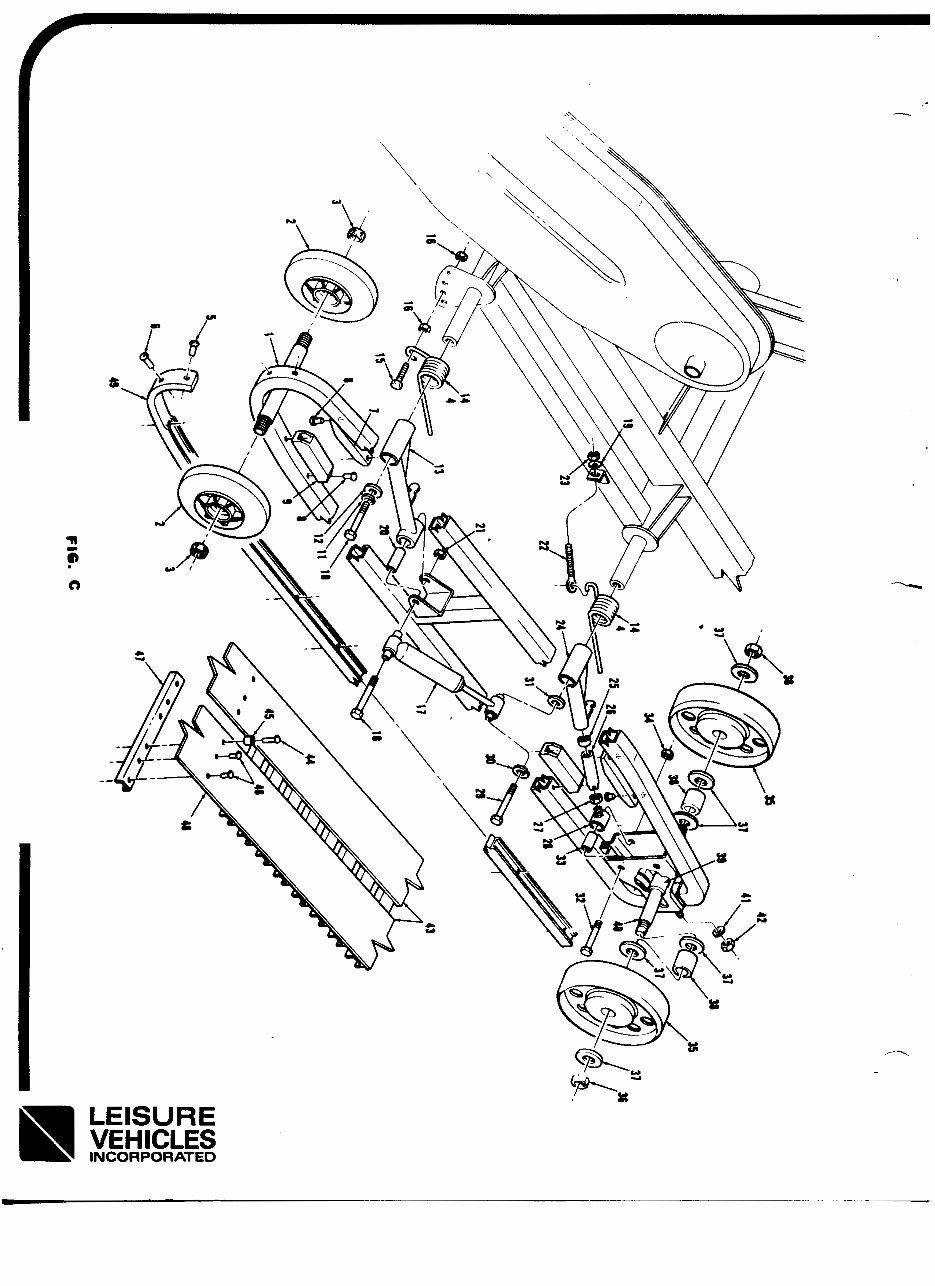 Raider snowmobile double eagle factory parts manual preview img 4