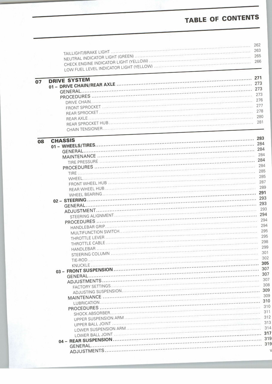 Can-Am DS 450 EFI X 2005-2008 Workshop Manual preview img 9