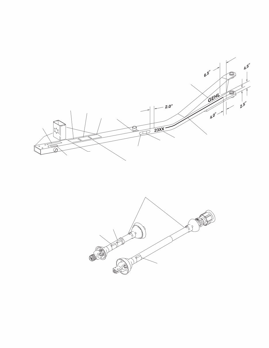 GEHL 2345/2365 Disc Mower Conditioner Parts Manual preview img 7