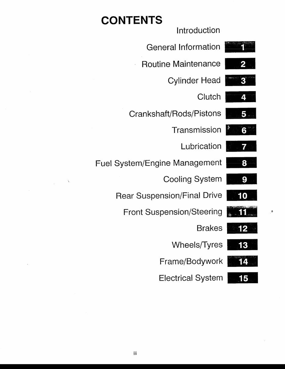 2003-2005 Triumph TT600 S4 Speed Four Service & Repair Manual preview img 1