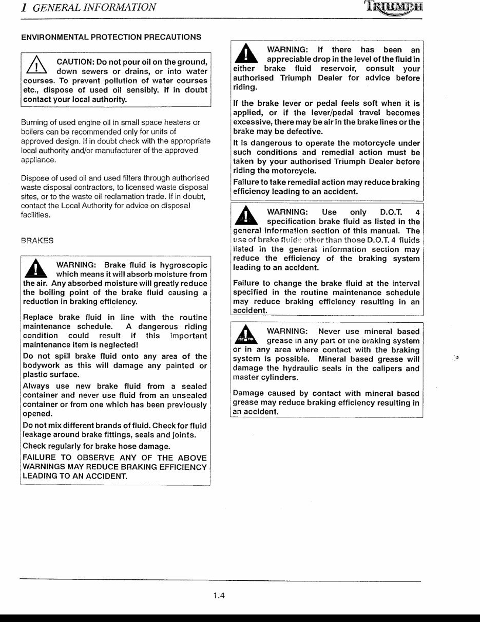2003-2005 Triumph TT600 S4 Speed Four Service & Repair Manual preview img 7