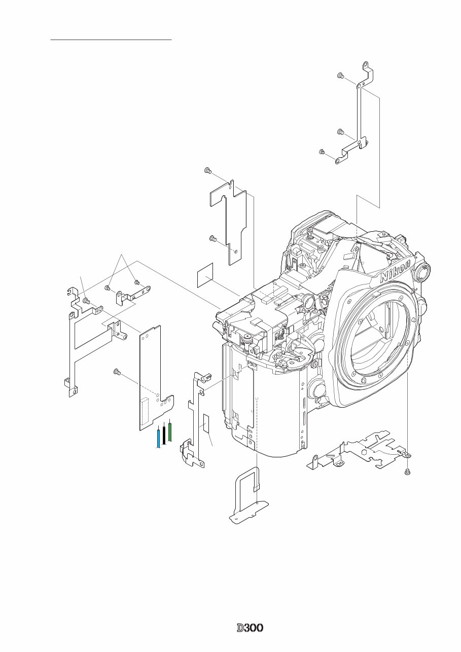 Nikon D300 Camera Repair Service Manual preview img 10