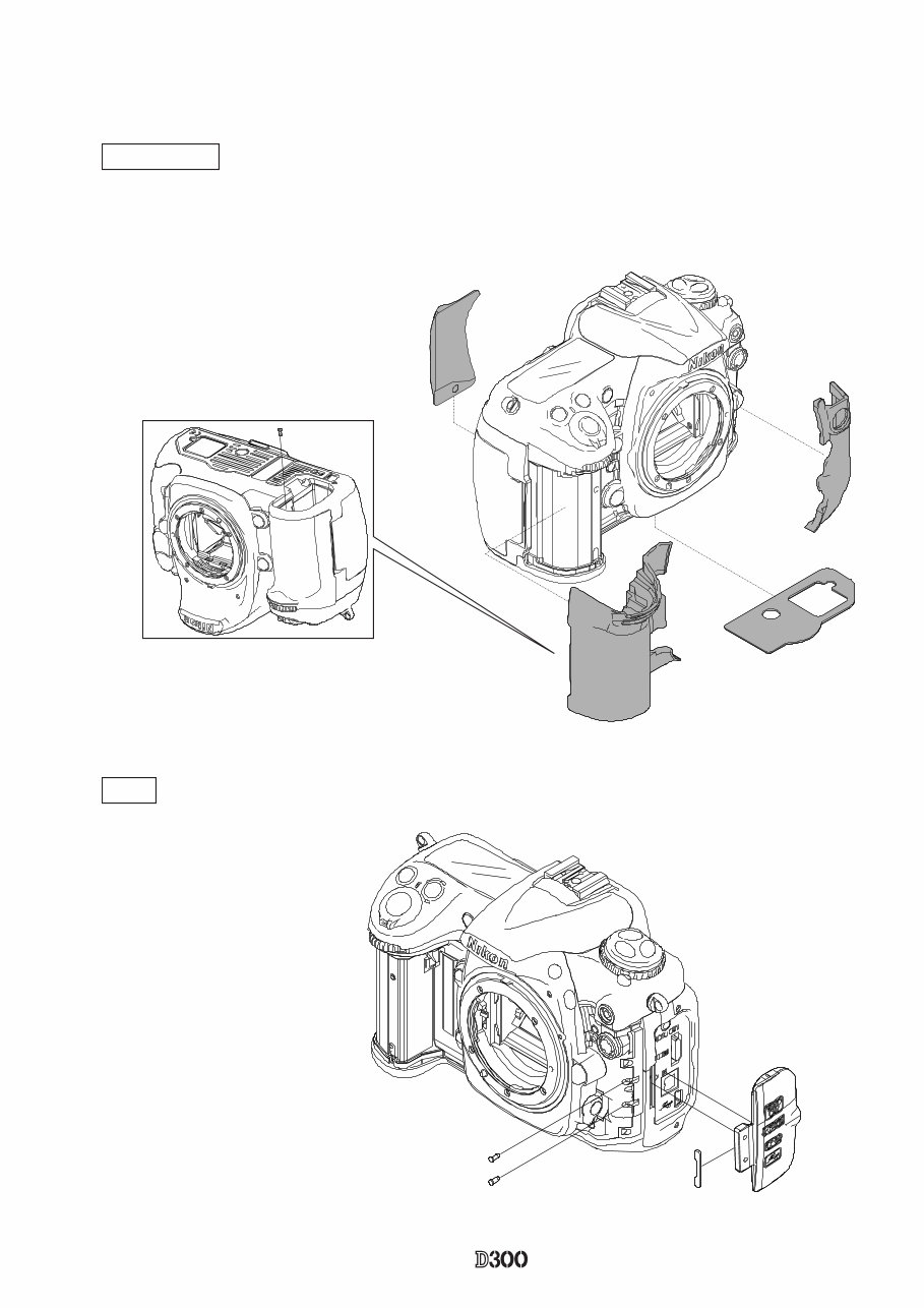 Nikon D300 Camera Repair Service Manual preview img 3