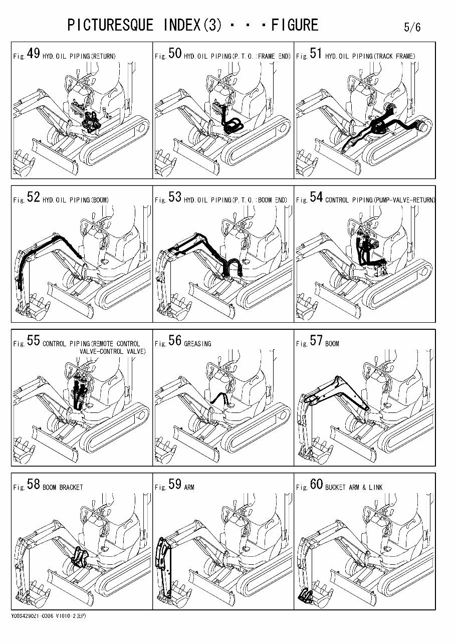 Yanmar Vio10-2 Crawler back-hoe Parts Catalogue preview img 10