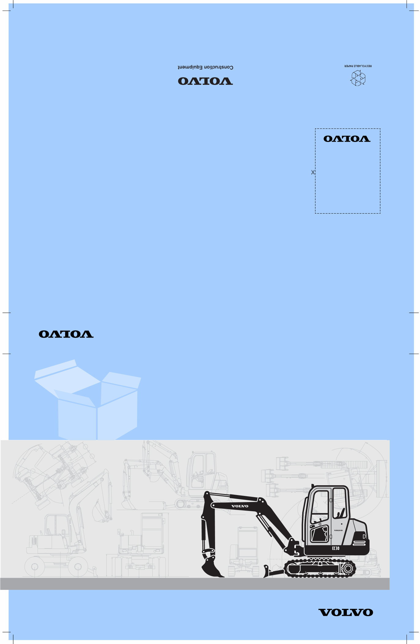 Volvo Excavator EC30 EC 30 Parts Manual Catalog preview img 1