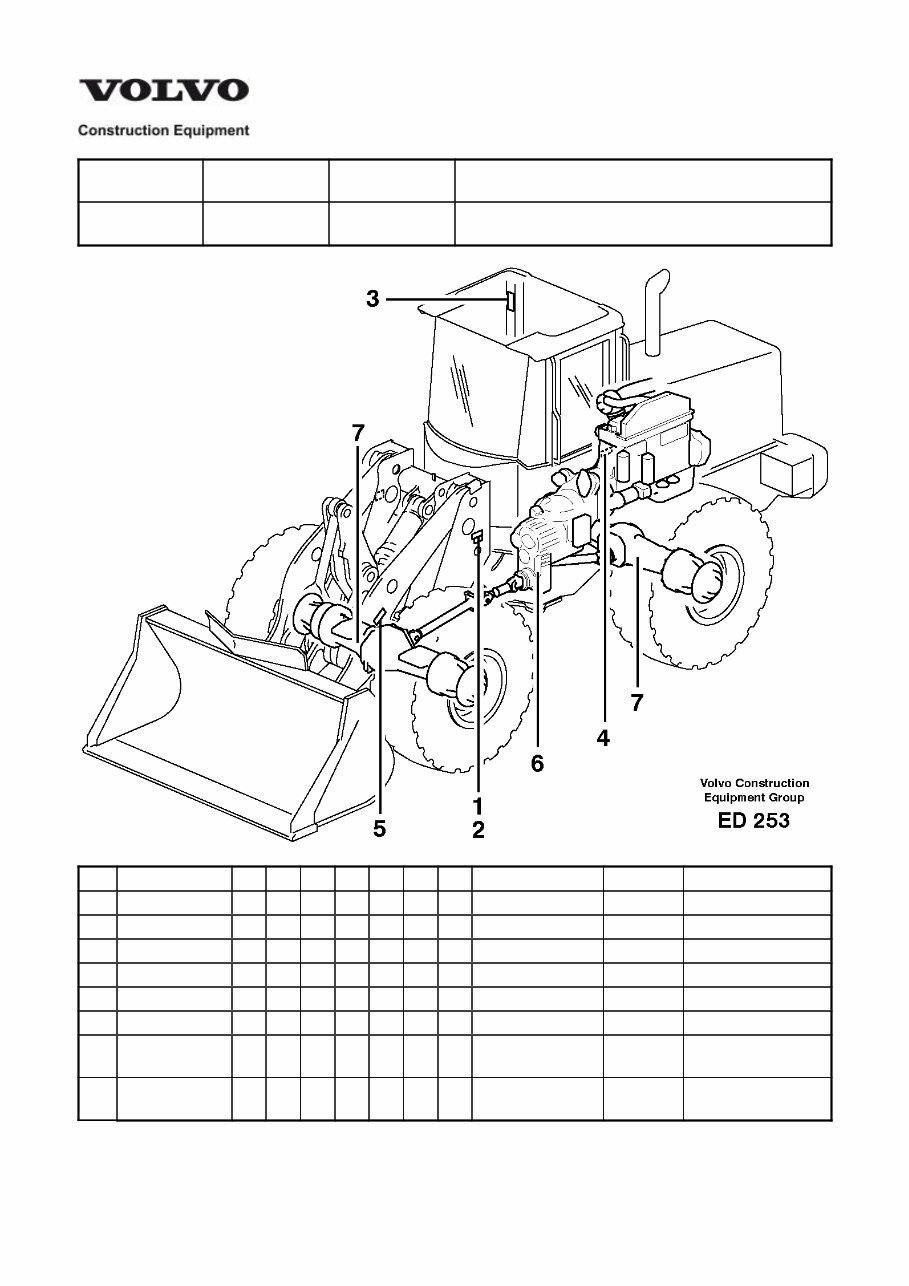 Volvo L90D OR Wheel Loader Service Parts Catalogue Manual INSTANT (SN: 65001-65037) preview img 2