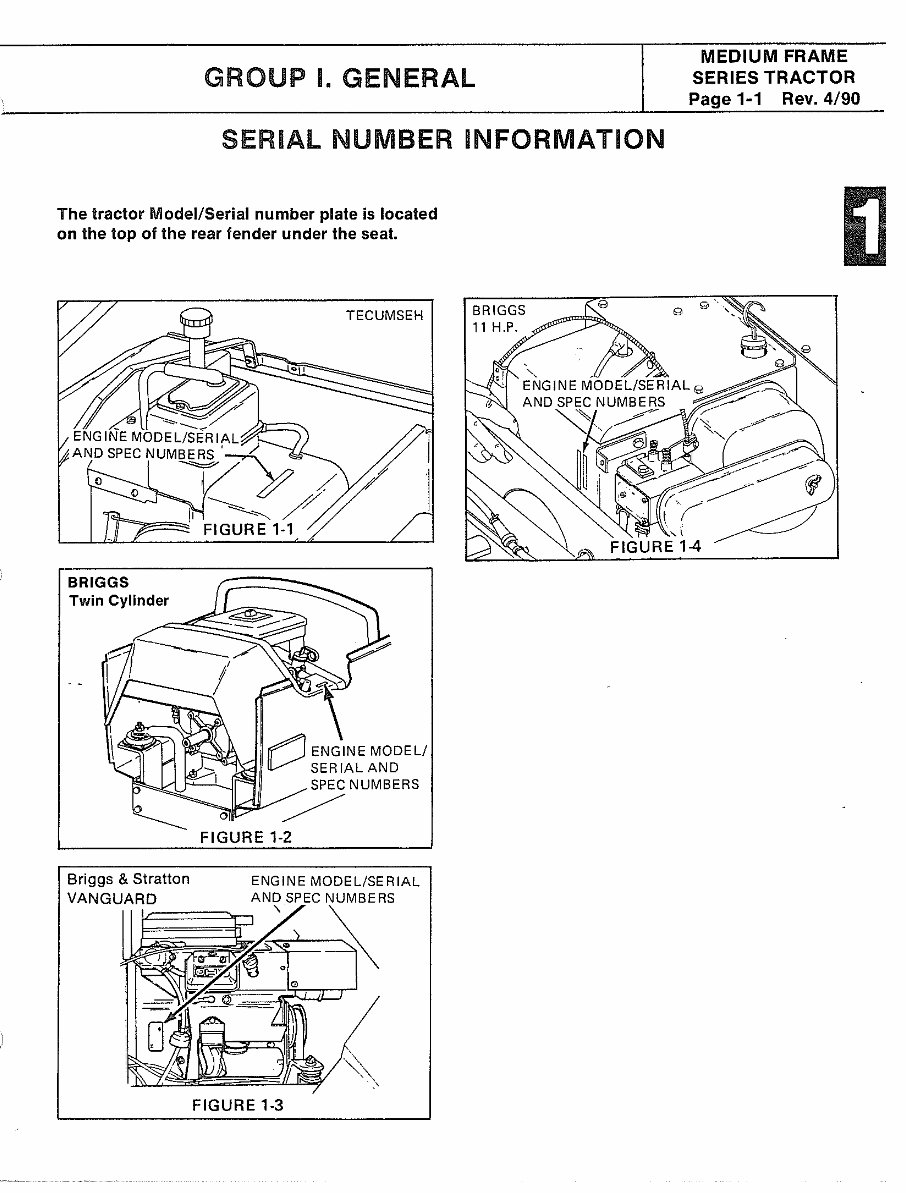 Bolens XL tractor service repair manual preview img 4