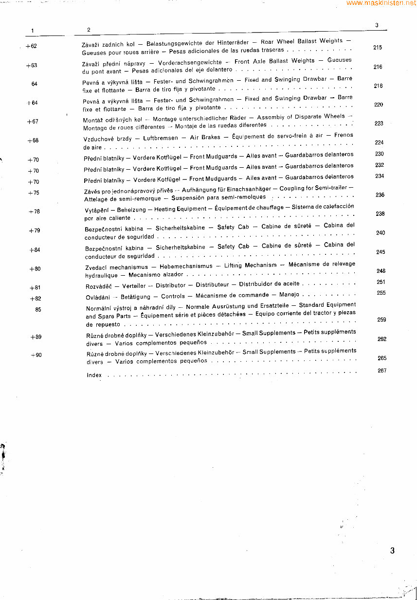 ZETOR tractor 5711/5718/5745/5748 -Parts CATALOG preview img 4