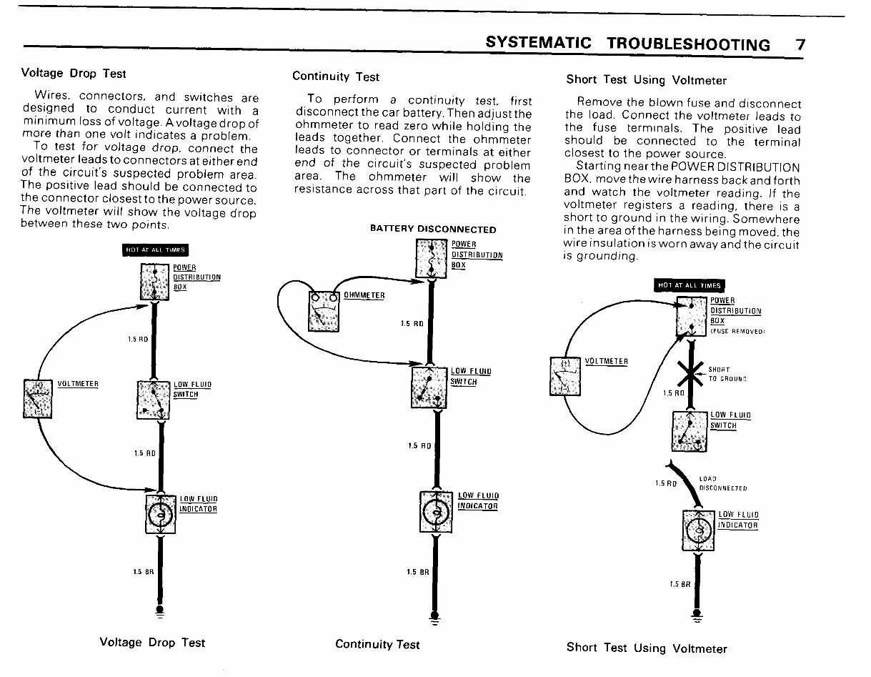 1985 BMW 635csi Electrical Troubleshooting Manual preview img 8