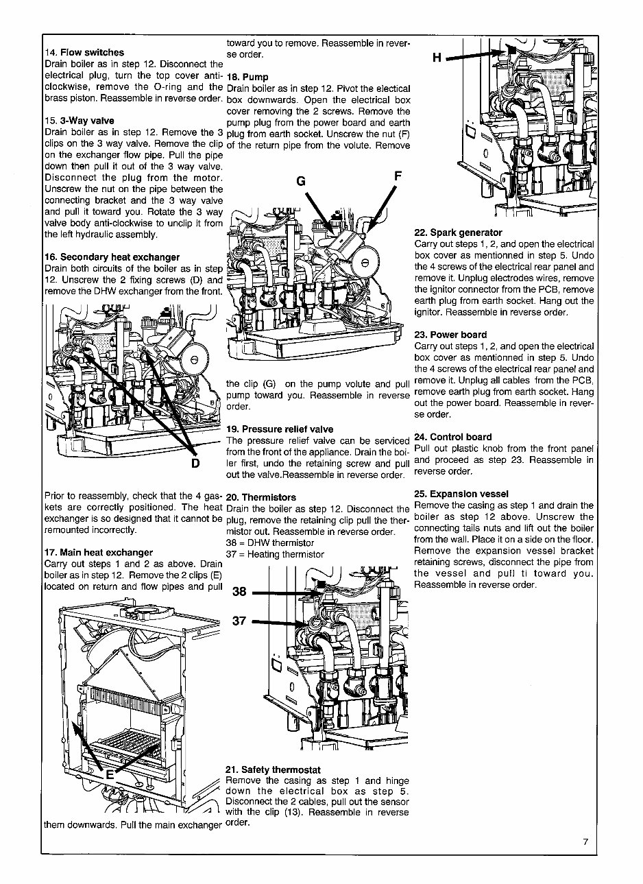 CHAFFOTEAUX BRITONY COMBI 80 100 Maintenance and Service GUIDE preview img 7
