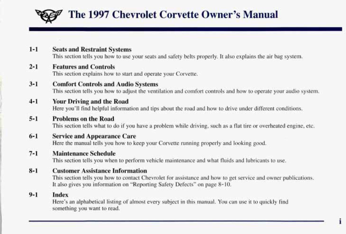 1993-2011 Corvette Owners Manual Master Collection preview img 2