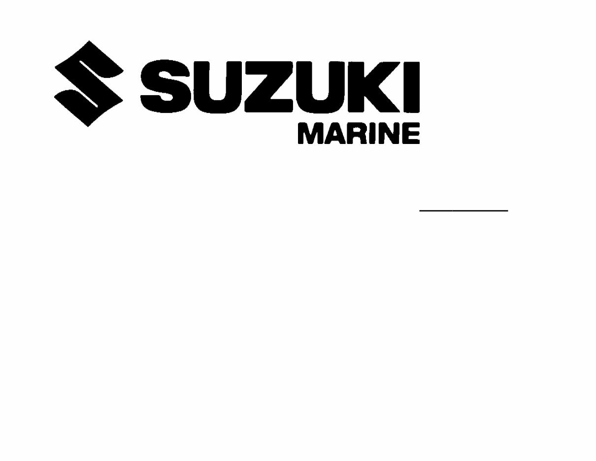 96-01 SUZUKI4 Stroke OUTBOARDS 9.9 &15HP MASTER Parts Manual preview img 1