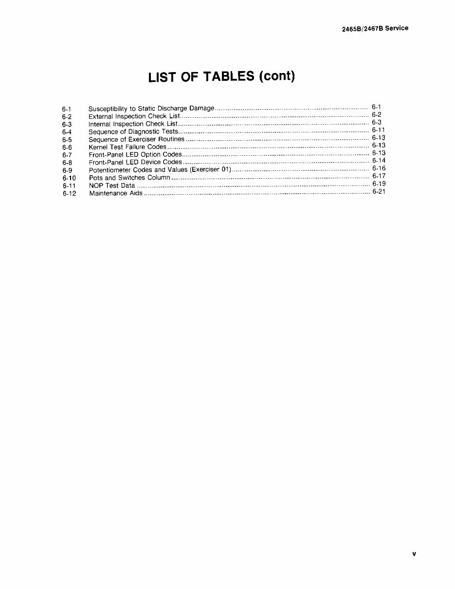 Tektronix 2465B 2467B Service Manual preview img 9