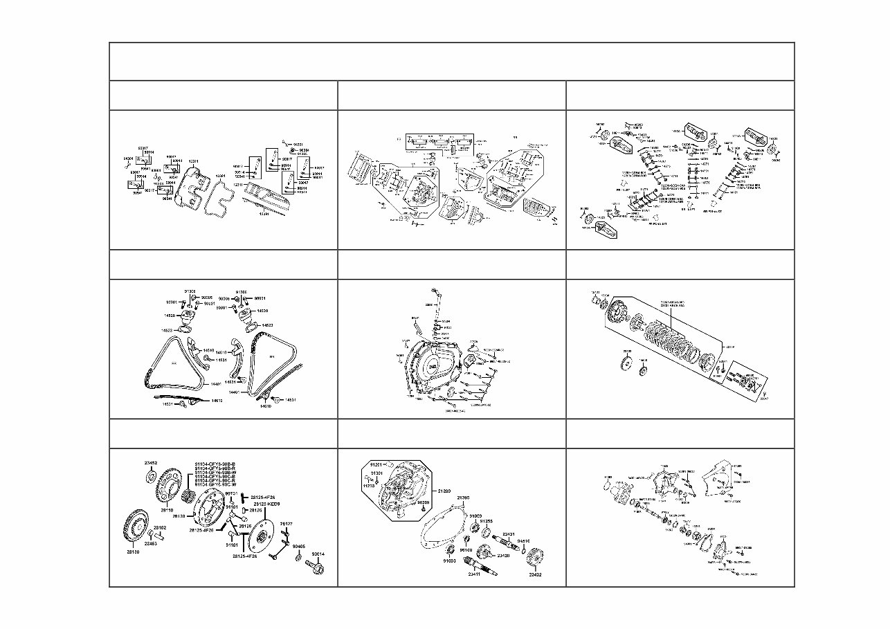 KYMCO VENOX 250 Parts Manual Catalog 2008 Onwards preview img 5
