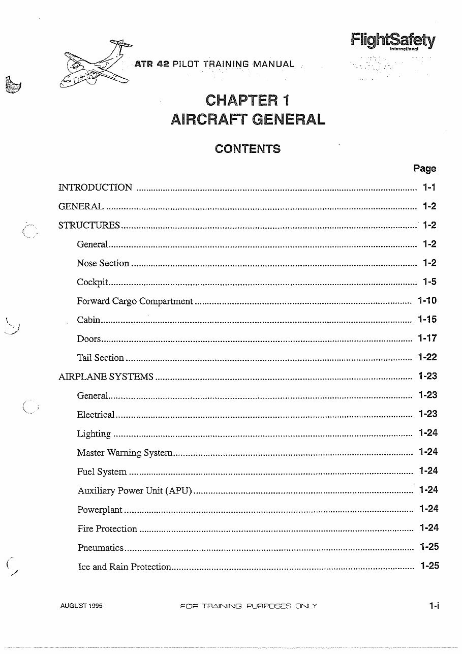 Atr-42 Pilot Training Manual preview img 4