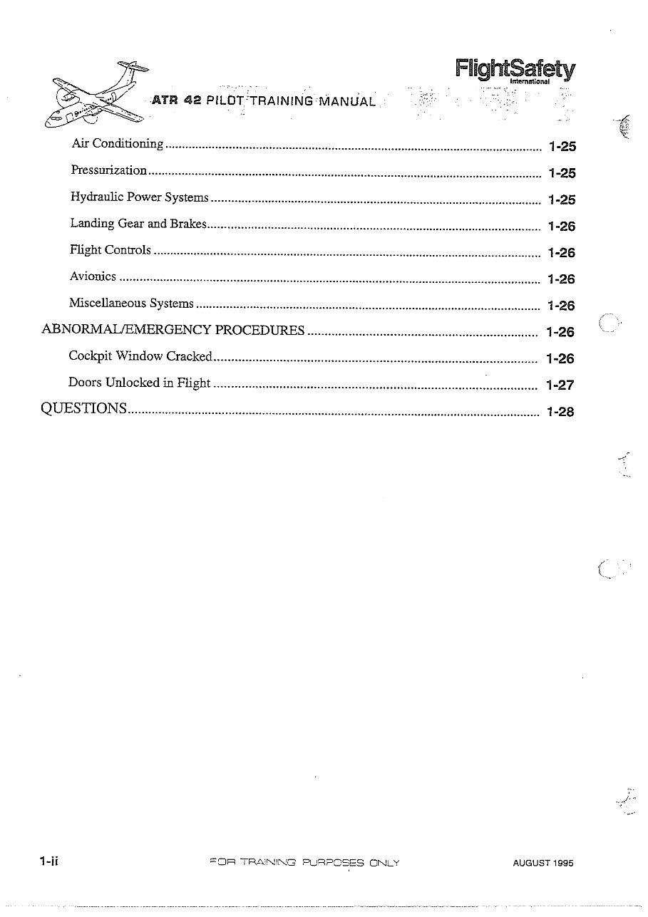 Atr-42 Pilot Training Manual preview img 5