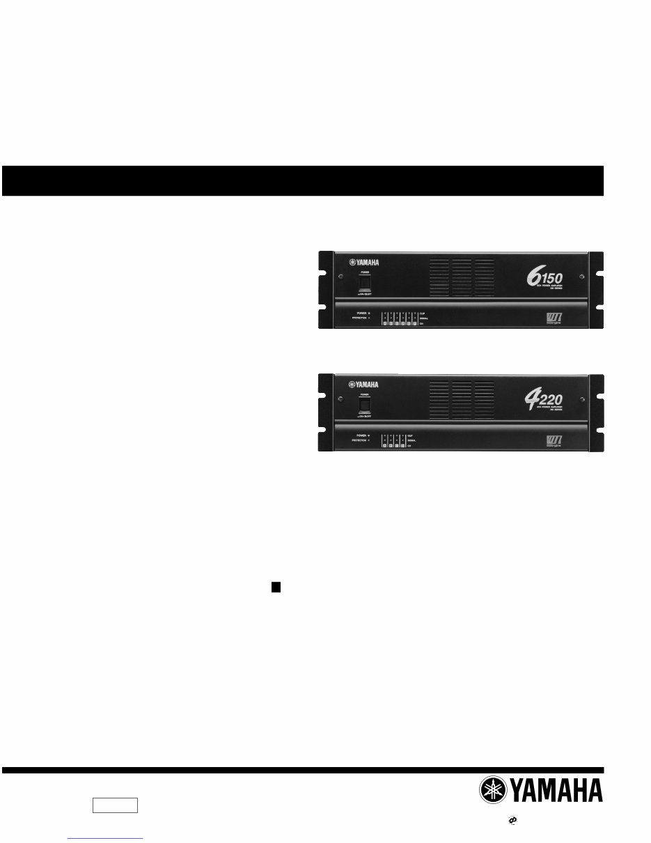 Yamaha XM6150 + XM4220 Service Manual & Repair Guide preview img 1
