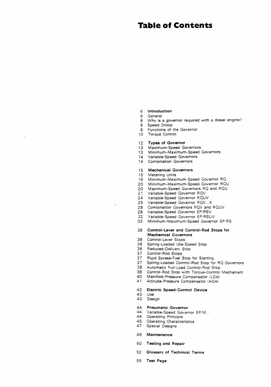 Bosch Technical instructions In Line pumps Injection Govern preview img 4