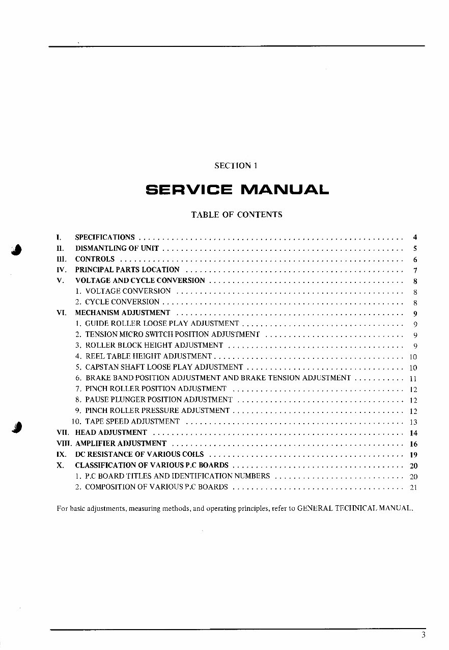 Akai GX-646 reel tape recorder Service Manual preview img 4