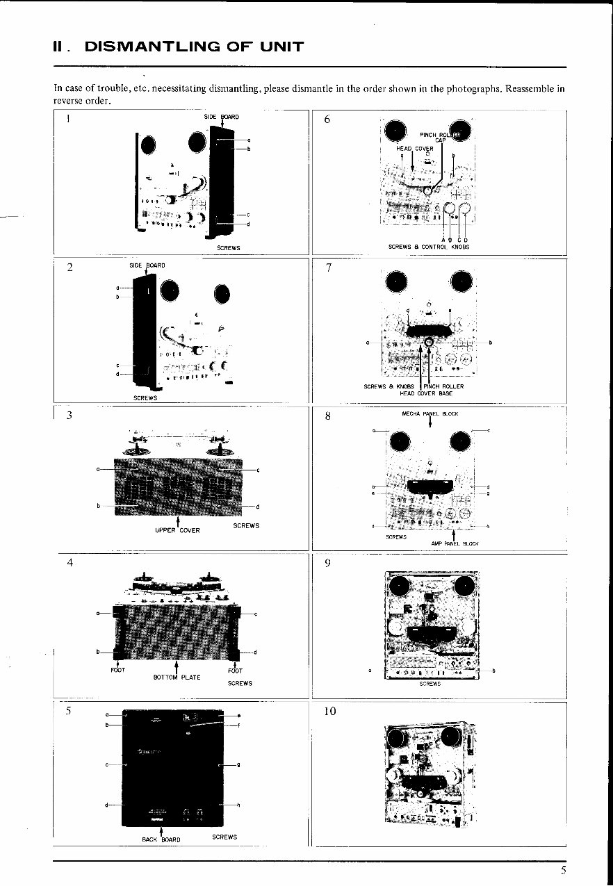 Akai GX-646 reel tape recorder Service Manual preview img 6