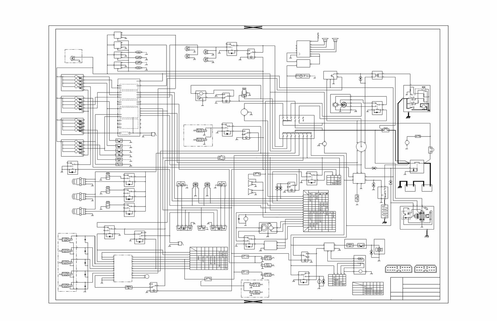 DAEWOO MEGA 250-lll ELECTICAL Hydraulic Schematics Manual preview img 2