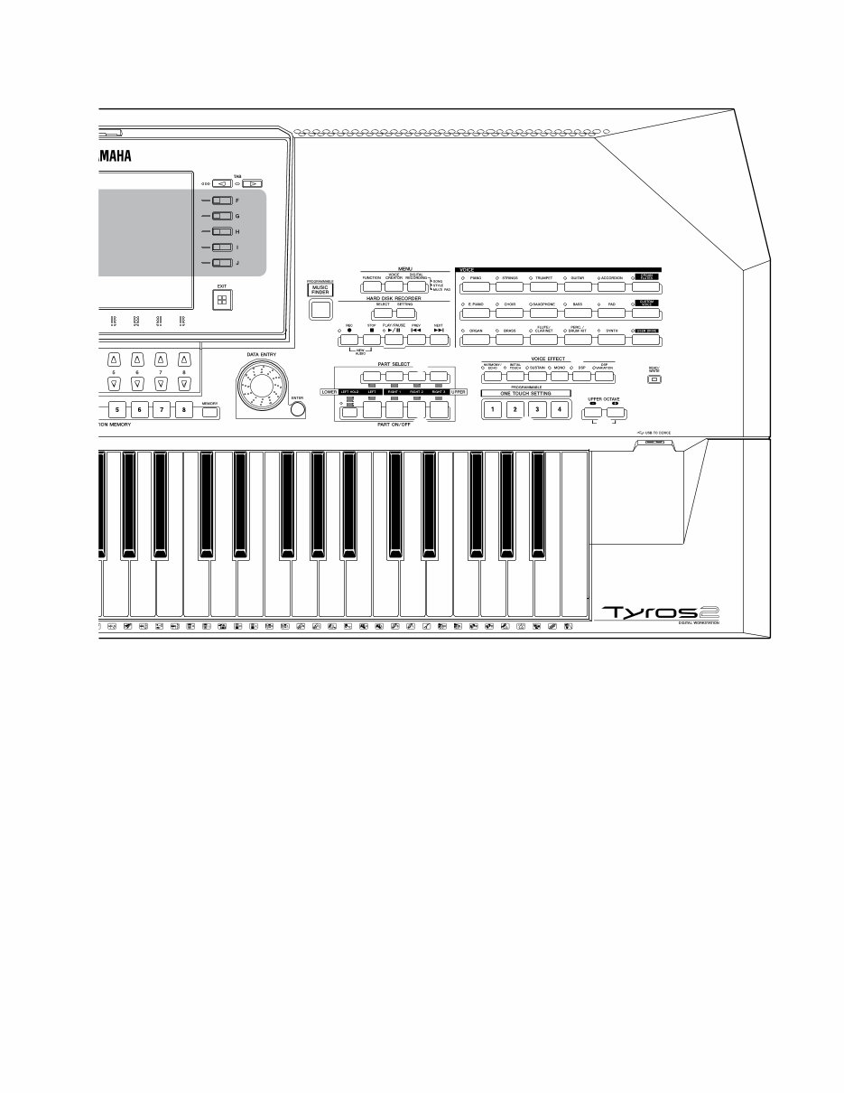 Yamaha TYROS2 + TRS-MS02 Service Manual & Repair Guide preview img 7
