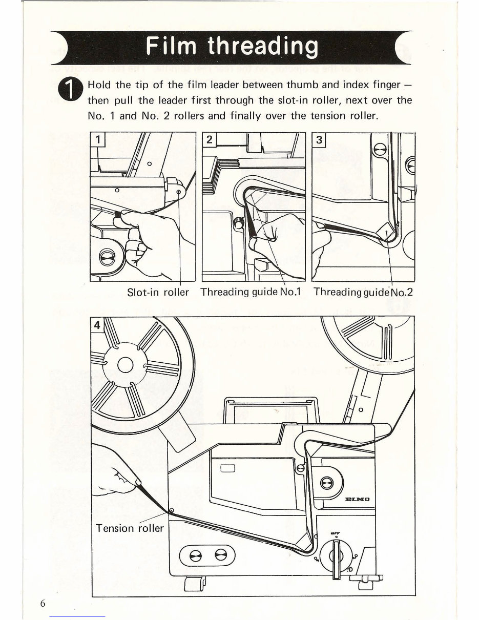 ELMO 16 CL 16MM PROJECTOR Manual preview img 8