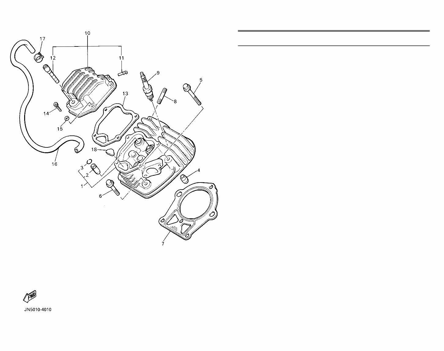 1995-1996 Yamaha G14AM (JN31) Parts Catalog | eManualOnline