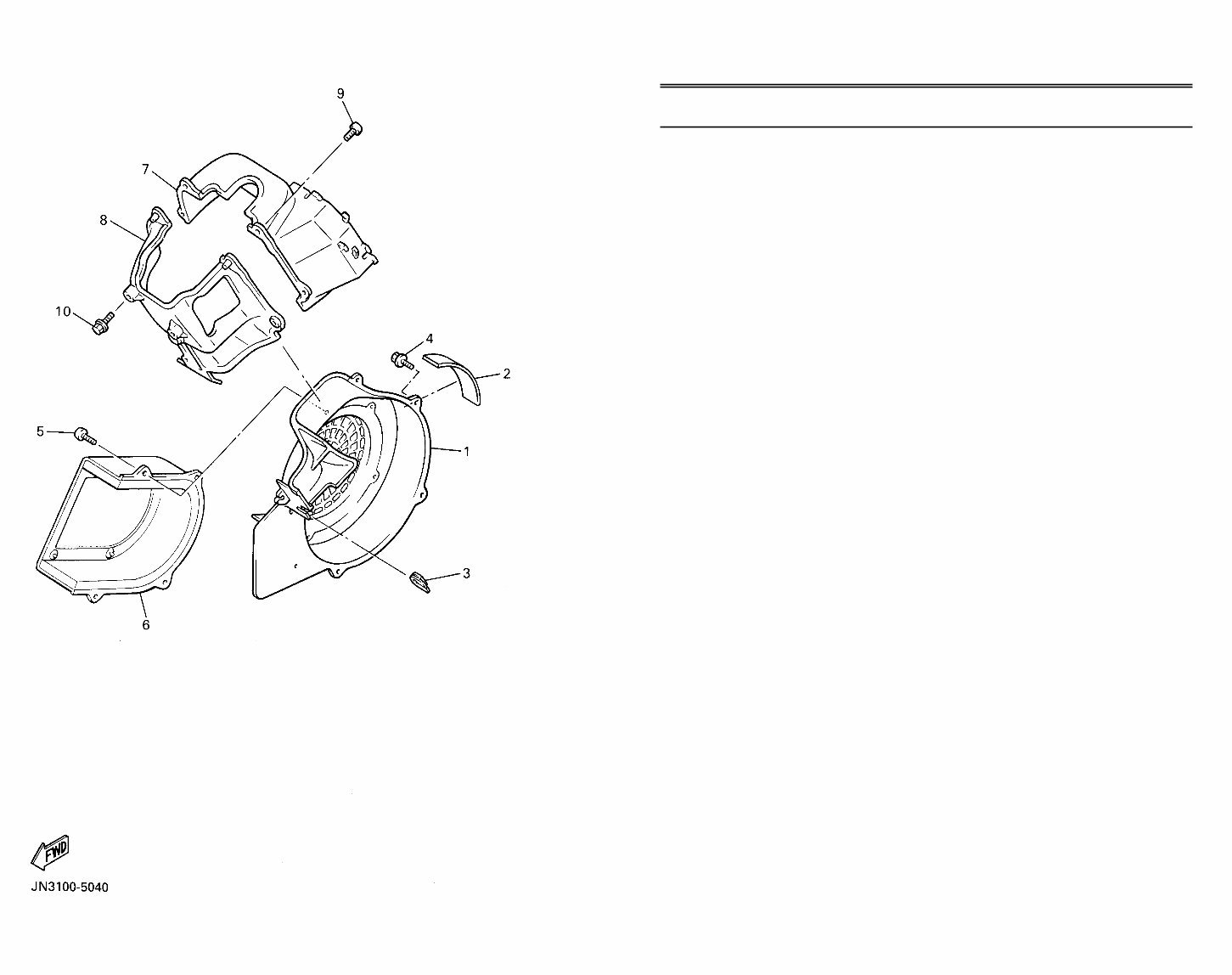 1995-1996 Yamaha G14AM (JN31) Parts Catalog | eManualOnline