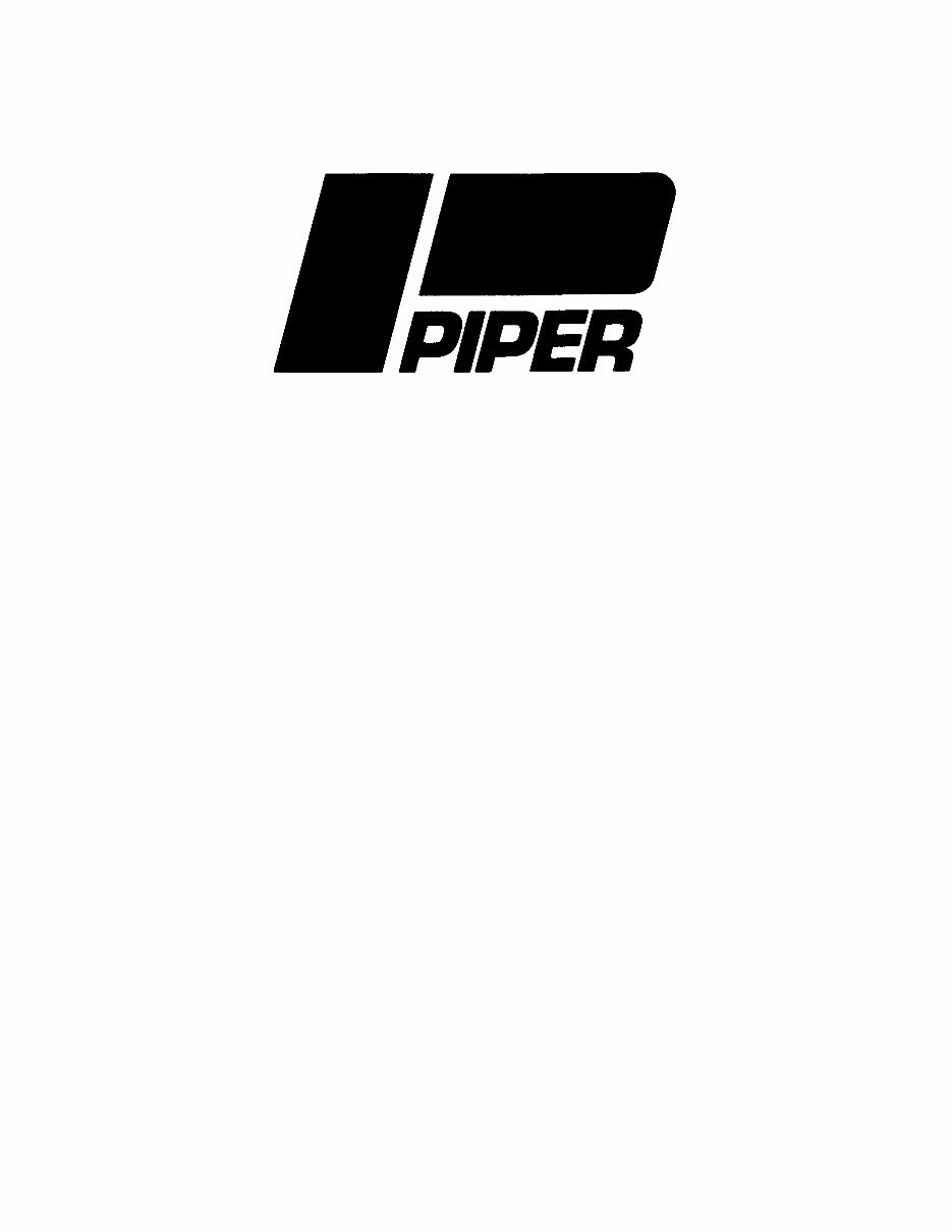 Piper PA-28-236 DAKOTA Maintenance Service Repair Manual - preview img 1