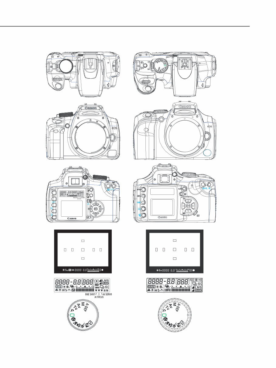 Canon EOS 350D slr camera service and repair manual preview img 10