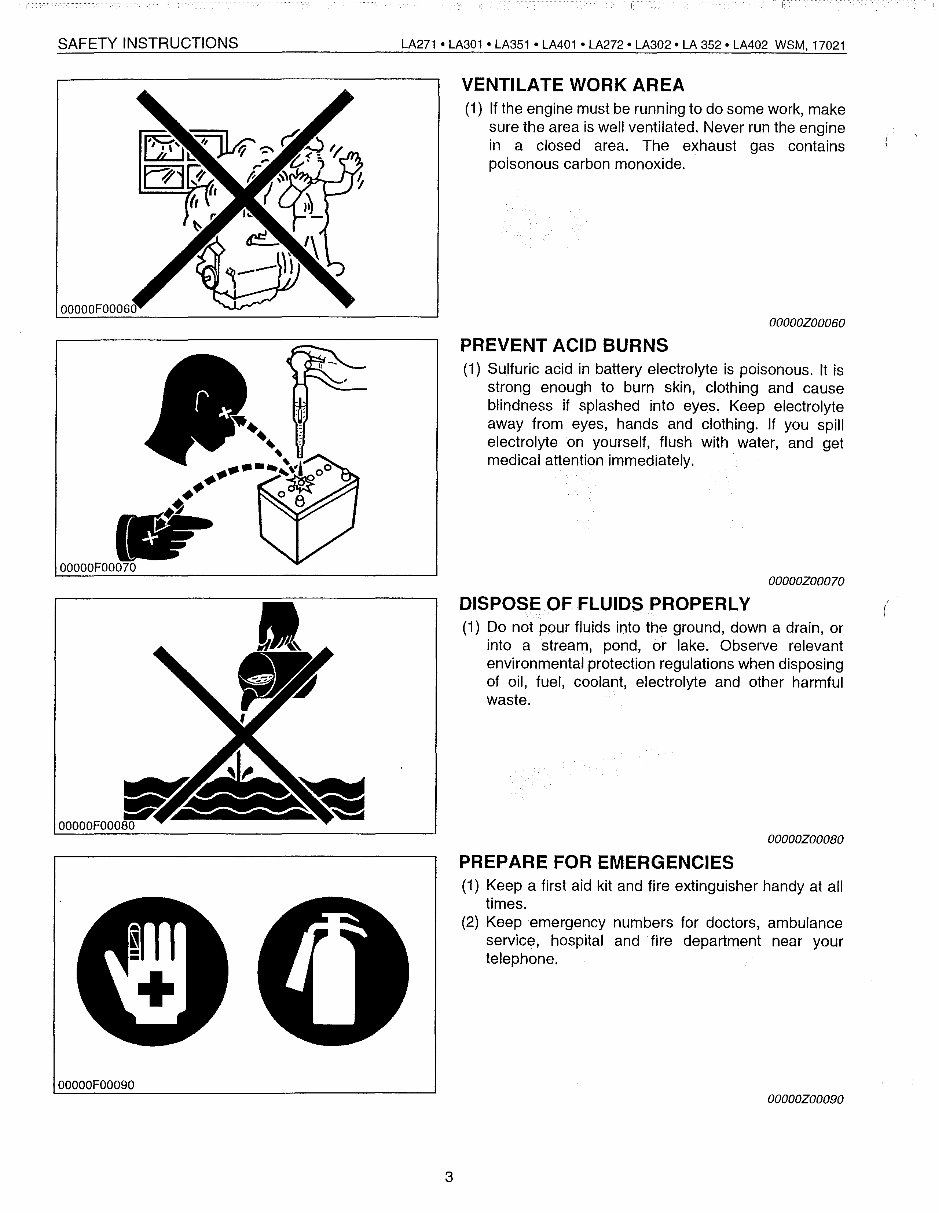Kubota LA302 Loader Factory Service & Work Shop Manual preview img 6