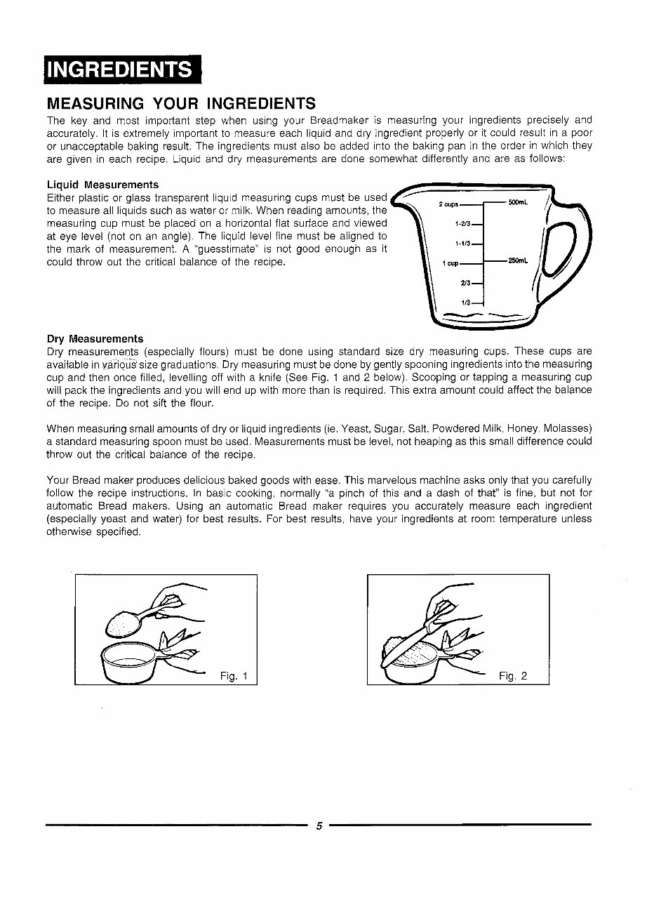 Magic Chef Breadmaker Parts Model ES1850 Type 635 Instruction Manual Recipes ES 1850 preview img 9