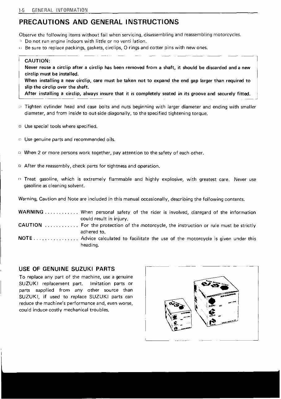 1983-1985 Suzuki GSX400 FW FWS Service & Repair Manual preview img 10