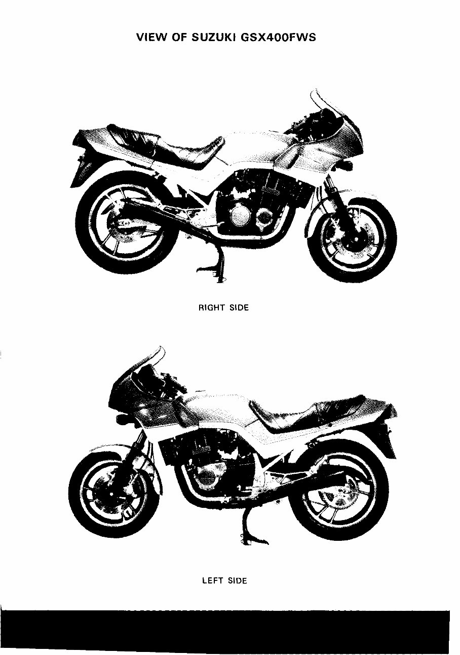 1983-1985 Suzuki GSX400 FW FWS Service & Repair Manual preview img 3